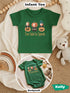 Personalized Baby “Too Cute To Spook” Halloween Outfit – Custom Photo Bodysuit & Infant Tee